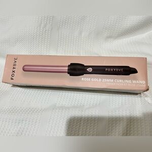 FoxyBae Rose Gold 25mm Curling Wand